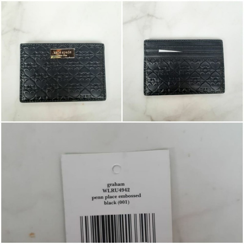dompet kartu kate spade graham penn place black