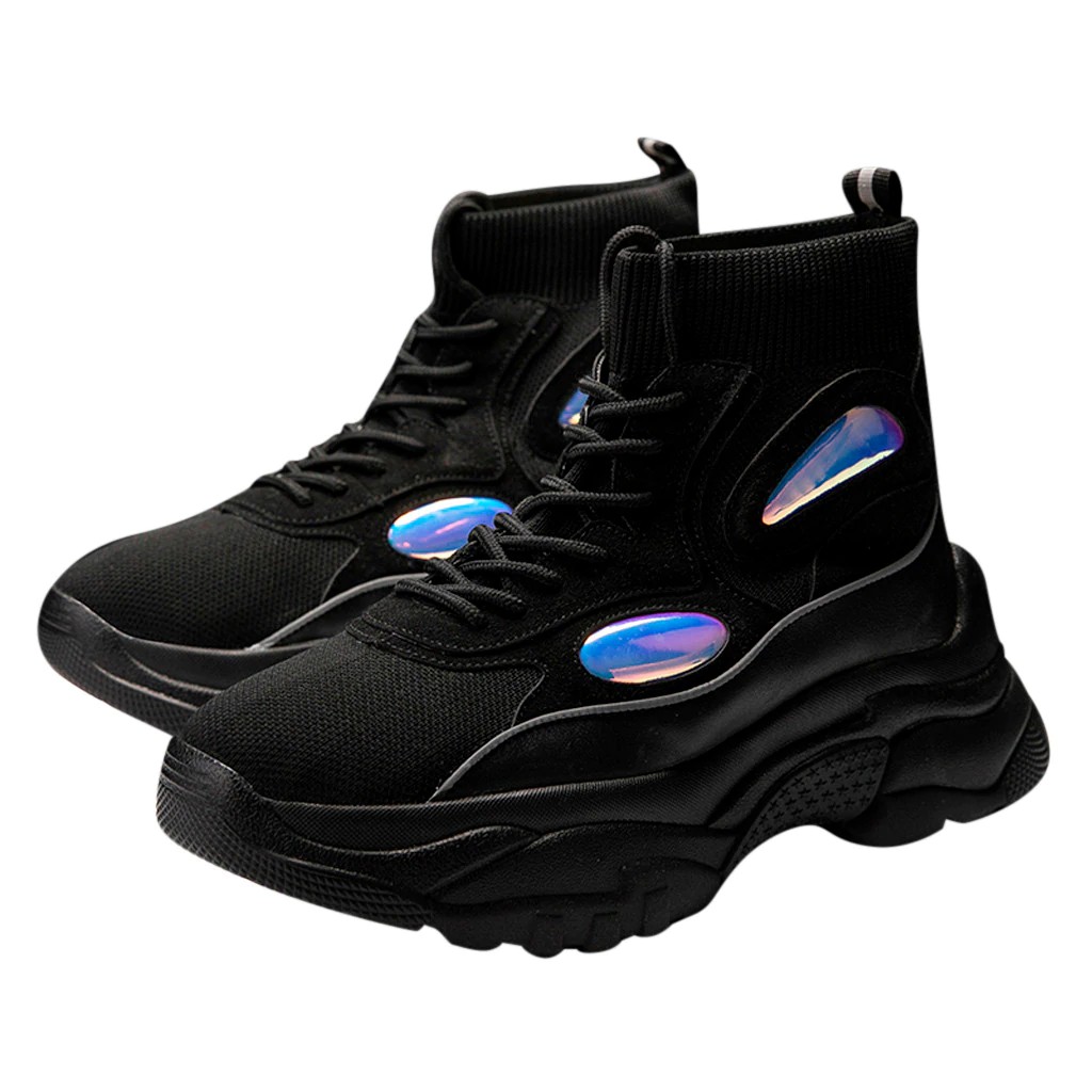 platform athletic shoes