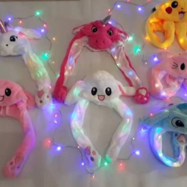 Topi bunny led