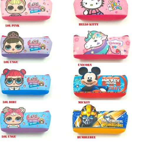 

5.5 Promo Brand Tempat Pensil 3D LOL Surprise / Pencil Bag Kotak Pensil Hello Kitty Unicorn Bumblebe