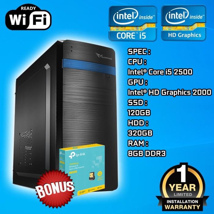PC RAKITAN intel Core i5 2500 RAM 8GB