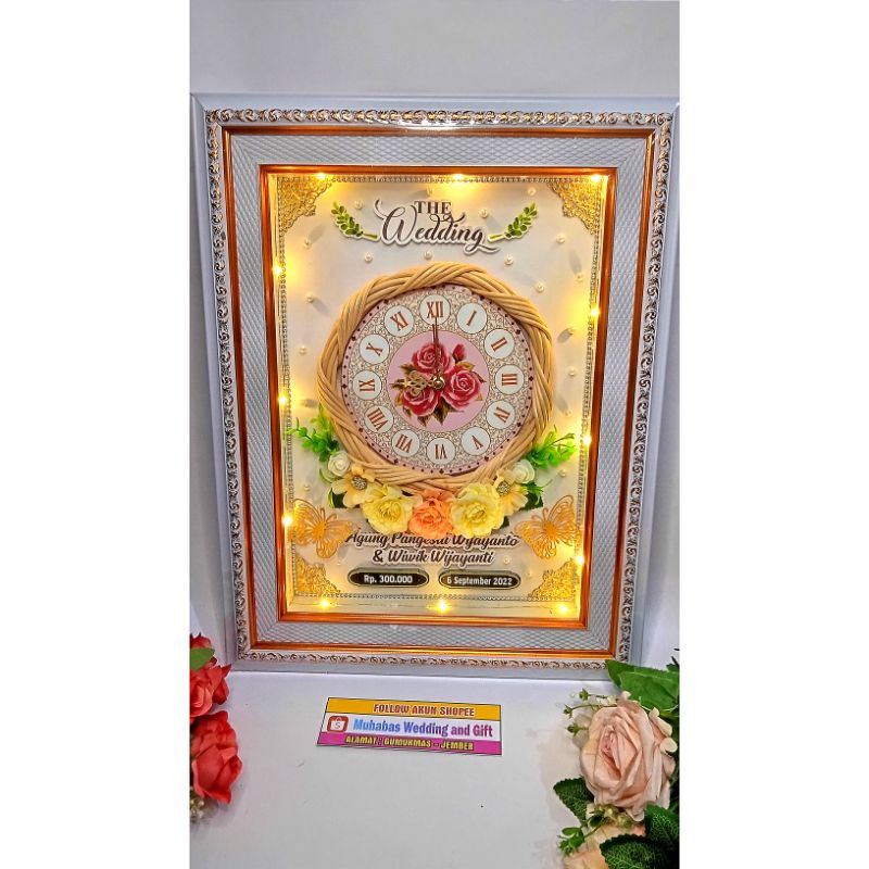 Mahar Pernikahan Mahar Rustic Mahar Jam Bingkai Mahar Pernikahan Mahar Rotan Mahar Simple Mahar Unik