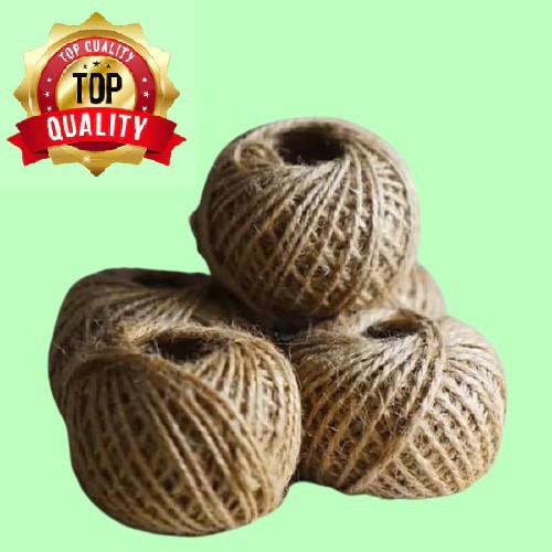 

Tali Rami Tali Goni Hiasan Box Kado Pita Rope Vintage 2 ply 50 Meter Untuk Hiasan/Dekorasi