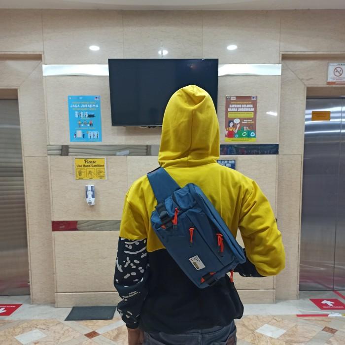 Tas Waist Bag Selempang Pria Besar Jumbo Murah Waistbag