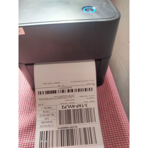 Kertas Thermal label Barcode 100x150 A6 Cetak resi online shop