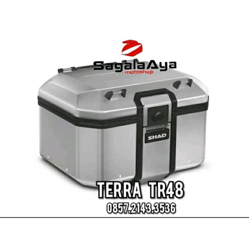 Jual box shad terra 48 tr48 box motor alumunium panier kawasaki versys 250 er6 er6n 650 honda Adv