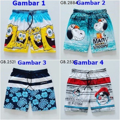 Celana boxer pria dewasa celana dalam pantai