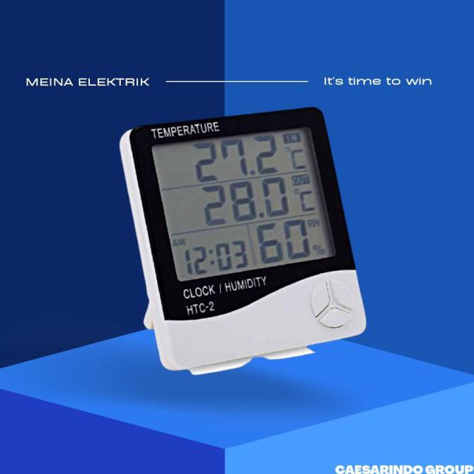 Terbaru Alat Pengukur Temperatur Suhu Ruangan Digital / Termometer Ruangan