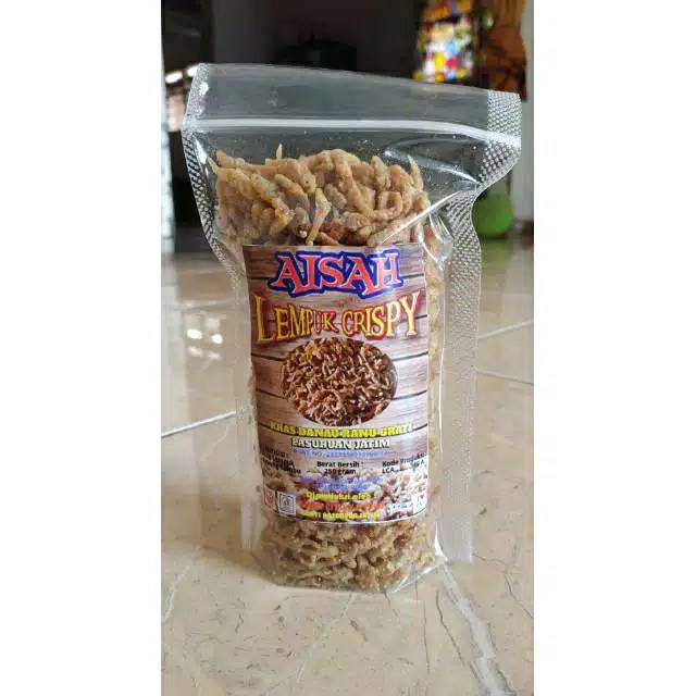 

LEMPUK CRISPY 100 GRAM MAKANAN KHAS ASLI DANAU RANU