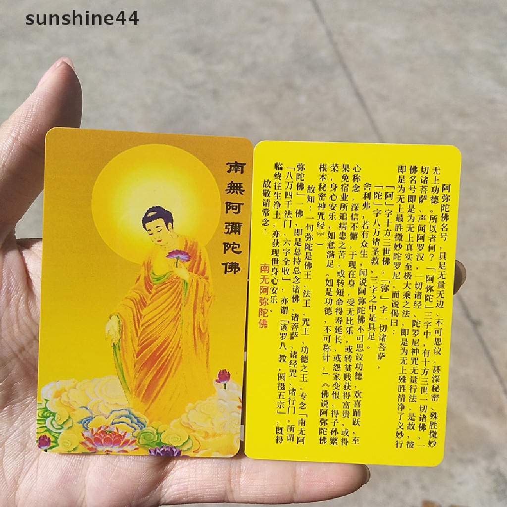 Sunshine Jieyinfo Nanwu Amitabha Patung Budha Bahan PVC