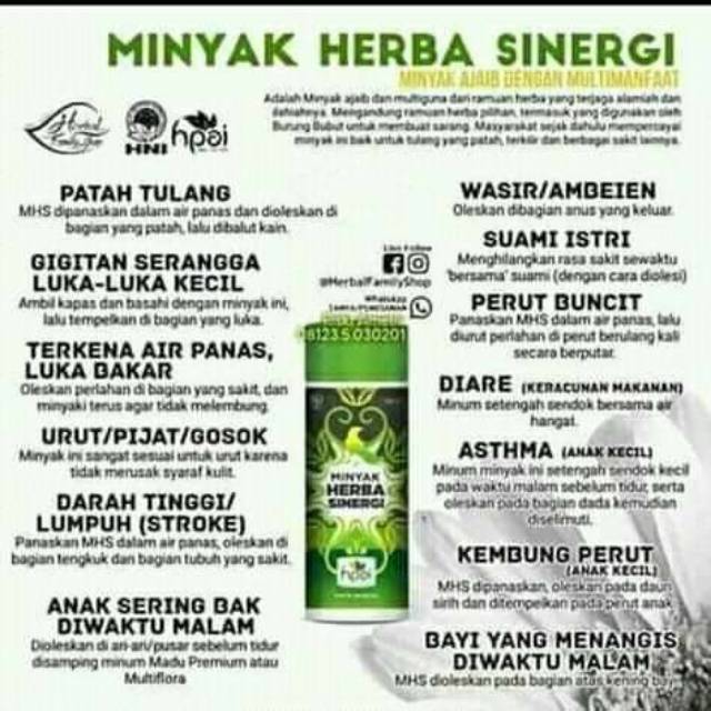 Minyak Serbaguna Alami Bisa Diminum sebagai obat HERBAL Berbagai Sakit