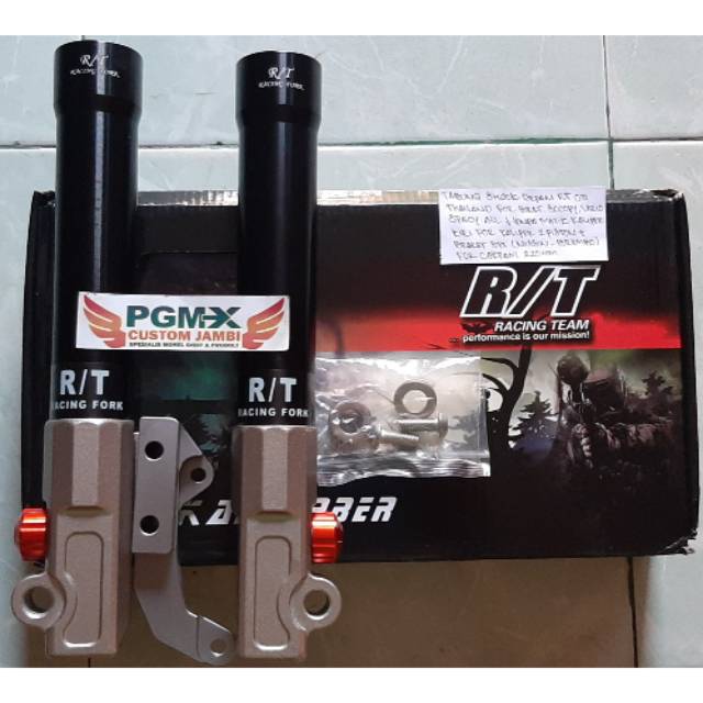 Tabung Shock Depan RT Stage Original Thailand Beat Scoopy Vario Spacy Satu Set