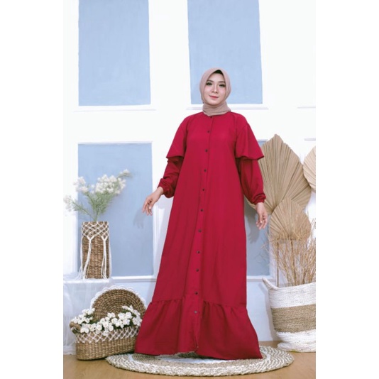 GAMIS MURAH. LONGDRESS. FLOWY DRESS