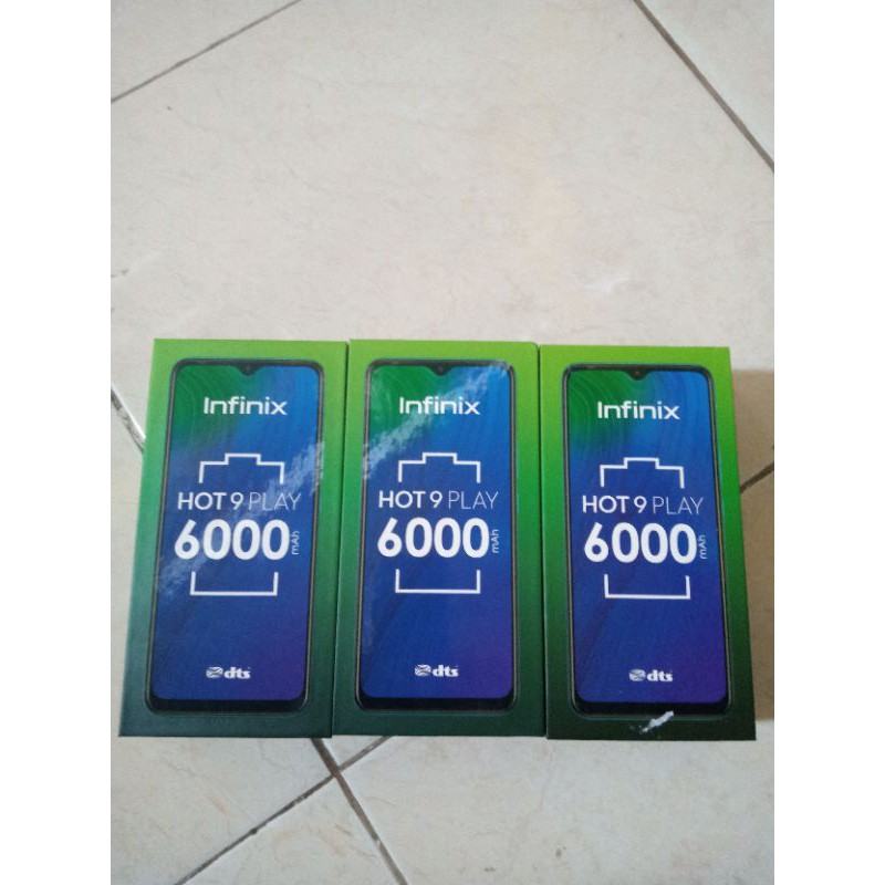 Infinix hot 9 play RAM 3/64 GB garansi resmi