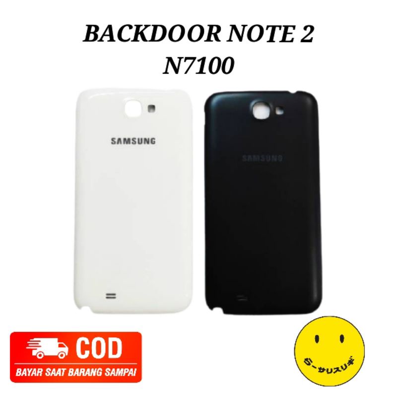 BACKDOOR CASING HOUSE TUTUP BELAKANG SAMSUNG NOTE 2 N7100 ORIGINAL.