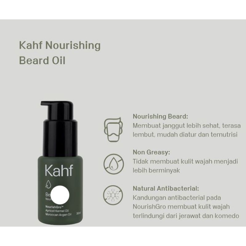 KAHF Nourishing Beard Oil 30ml