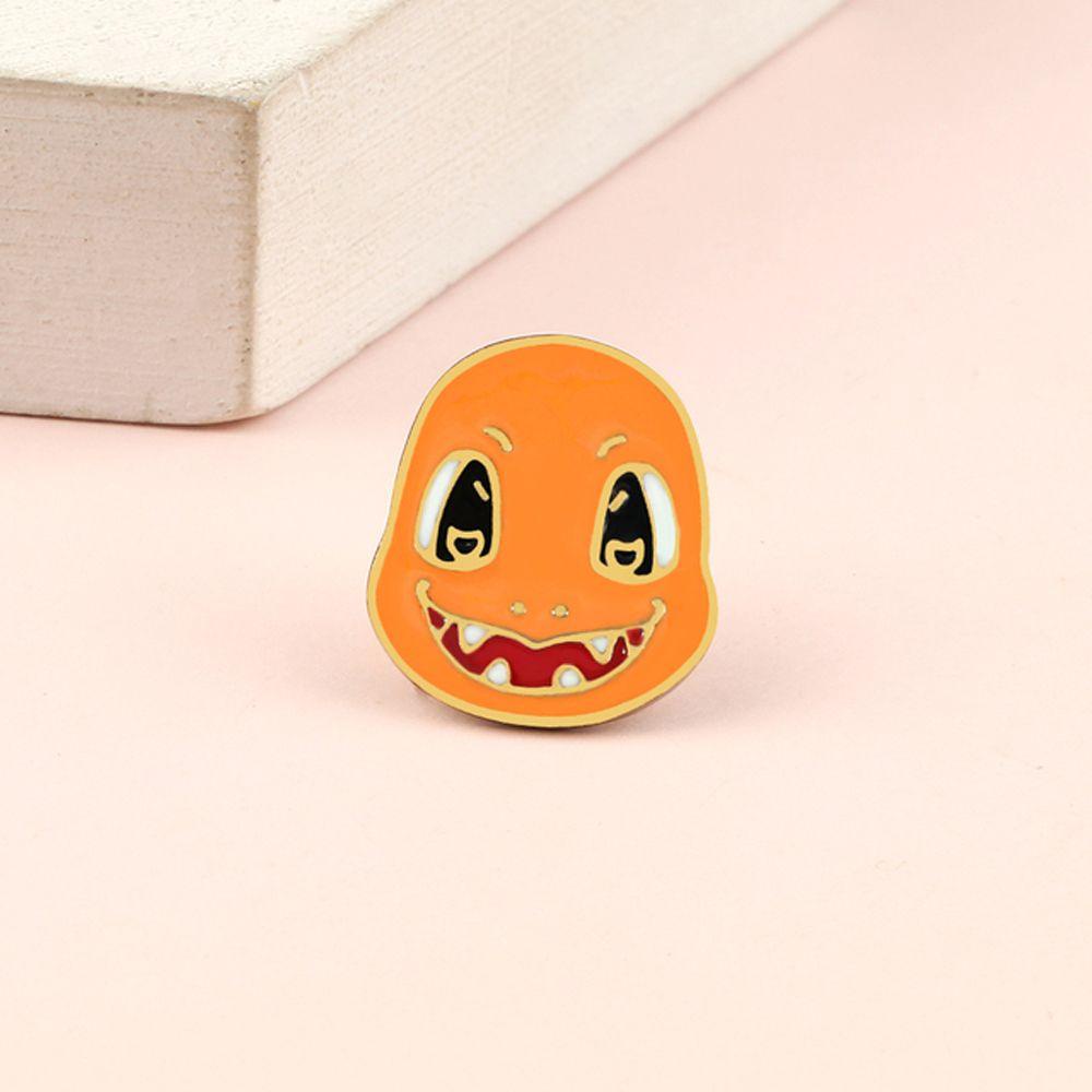 [Elegan] Aksesoris Lencana Pokemon Cosplay Jaket Pin Logam Bros Kartun Dekorasi Lencana Enamel Bros