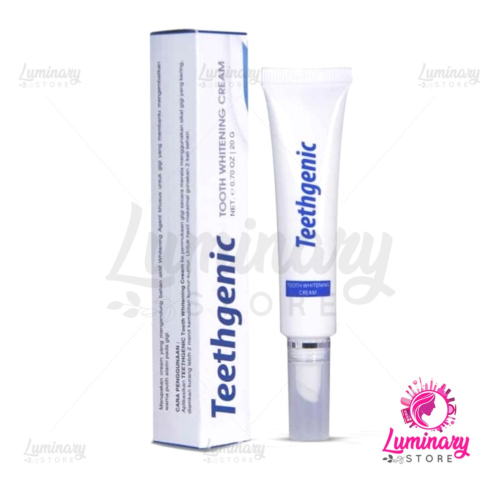 Ertos Teethgenic Tooth Whitening Cream - Pemutih Gigi Original BPOM