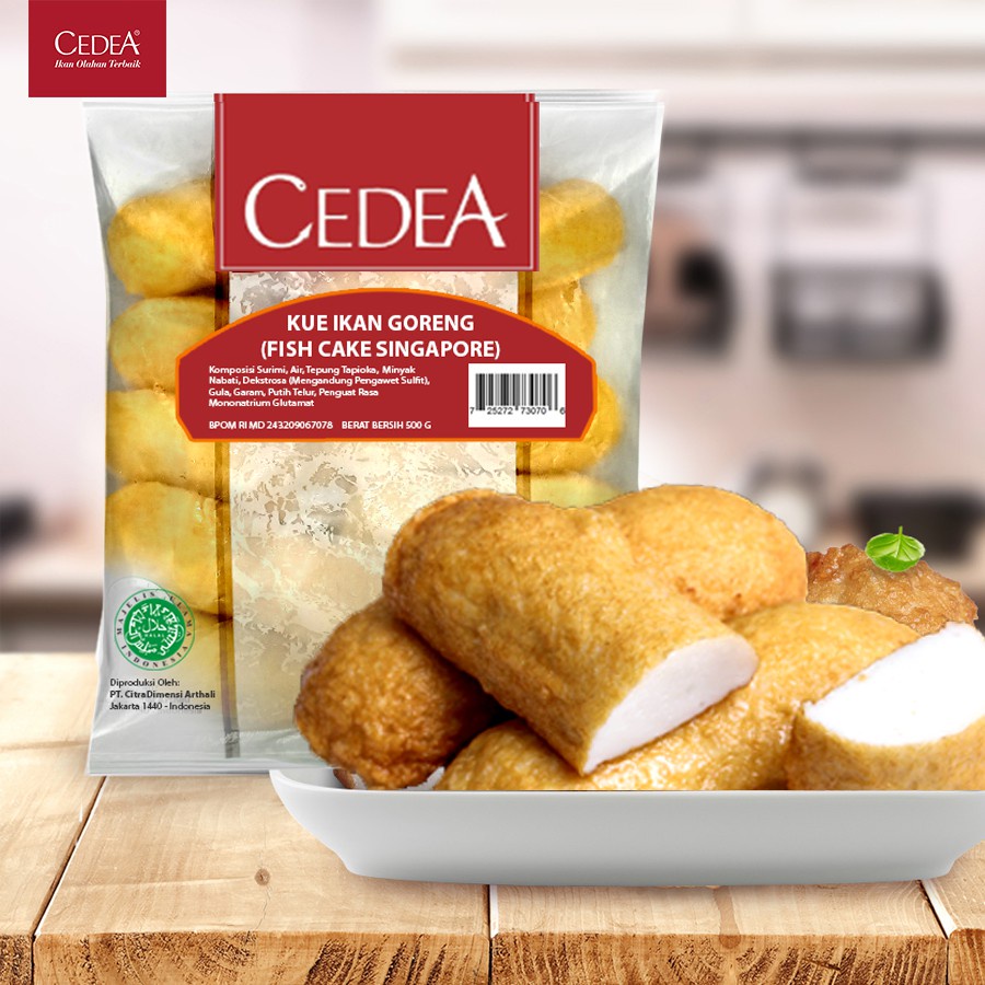 

Cedea Fish Cake Singapore 500gr
