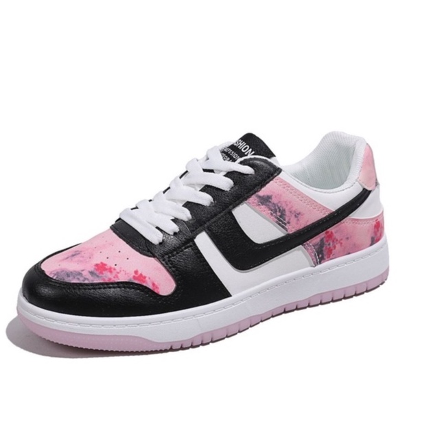 mycozy_store Sepatu Sneakers Wanita Sport Shoes Model Terbaru Tahun 2021 M03-Pink 2207