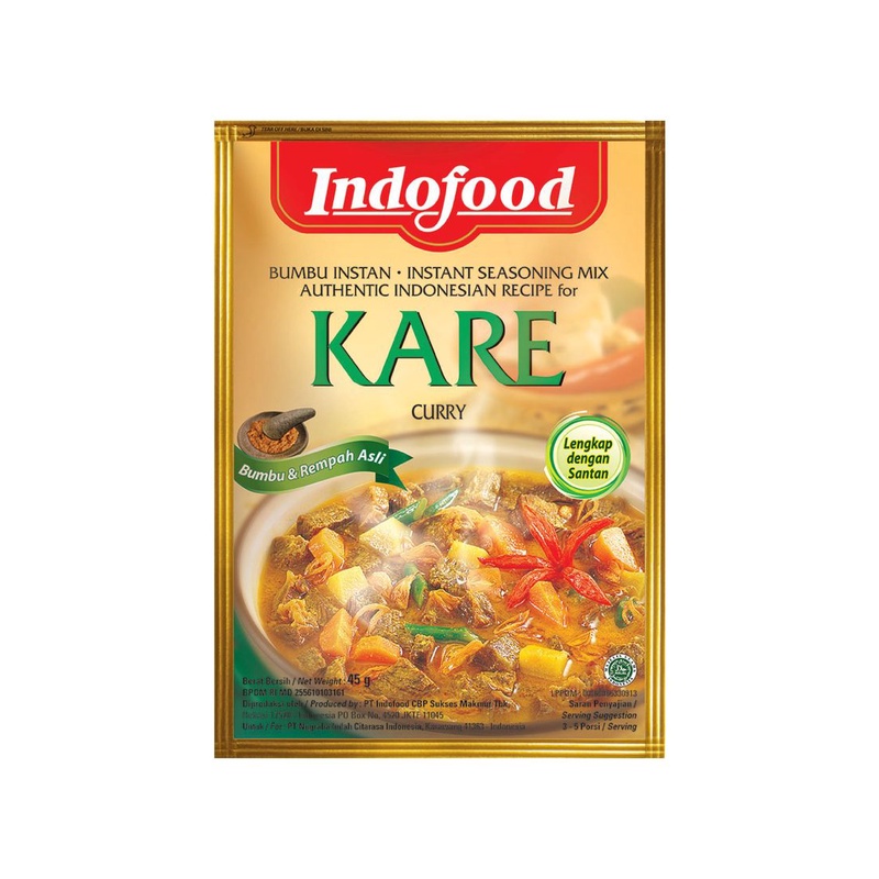 

Indofood Bumbu Instant Kari 45G - Alhanan/04