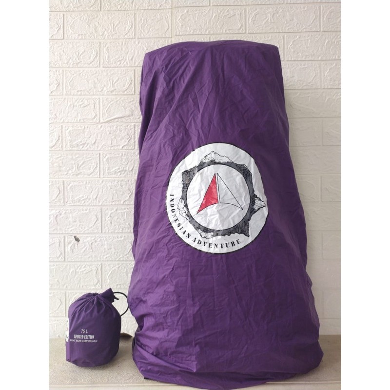 cover bag 75 liter cover tas 75 liter cover carriel 75 liter