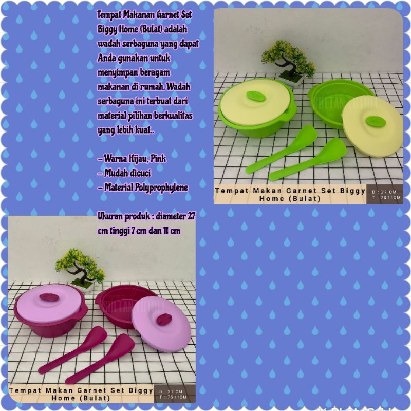 tempat makan GARNET BIGGY HOME tempat sayur