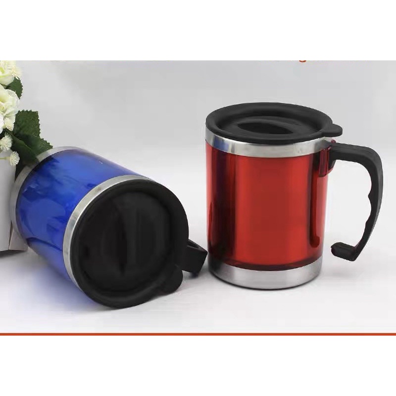 MUG KANTOR/ THERMOS MUG/ GELAS CANGKIR STAINLESS