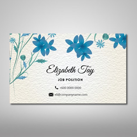 

Kartu Nama 1 sisi Name Card