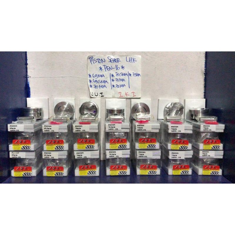 Piston LHK pen 16 Doublering(66mm/67mm/68mm/69mm/69,5mm/70mm/70,5mm/71mm/72mm/73mm/79mm/80mm/81mm/82