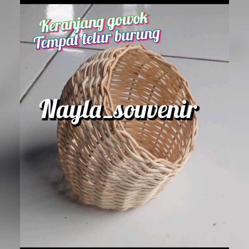 sarang rotan burung gowok rotan