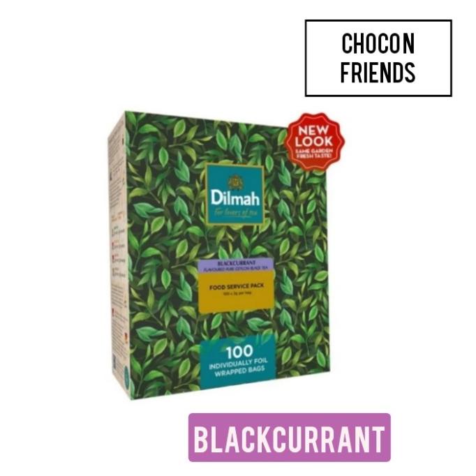 

[COD] Teh Dilmah 100 sachet Blackcurrant [COD]