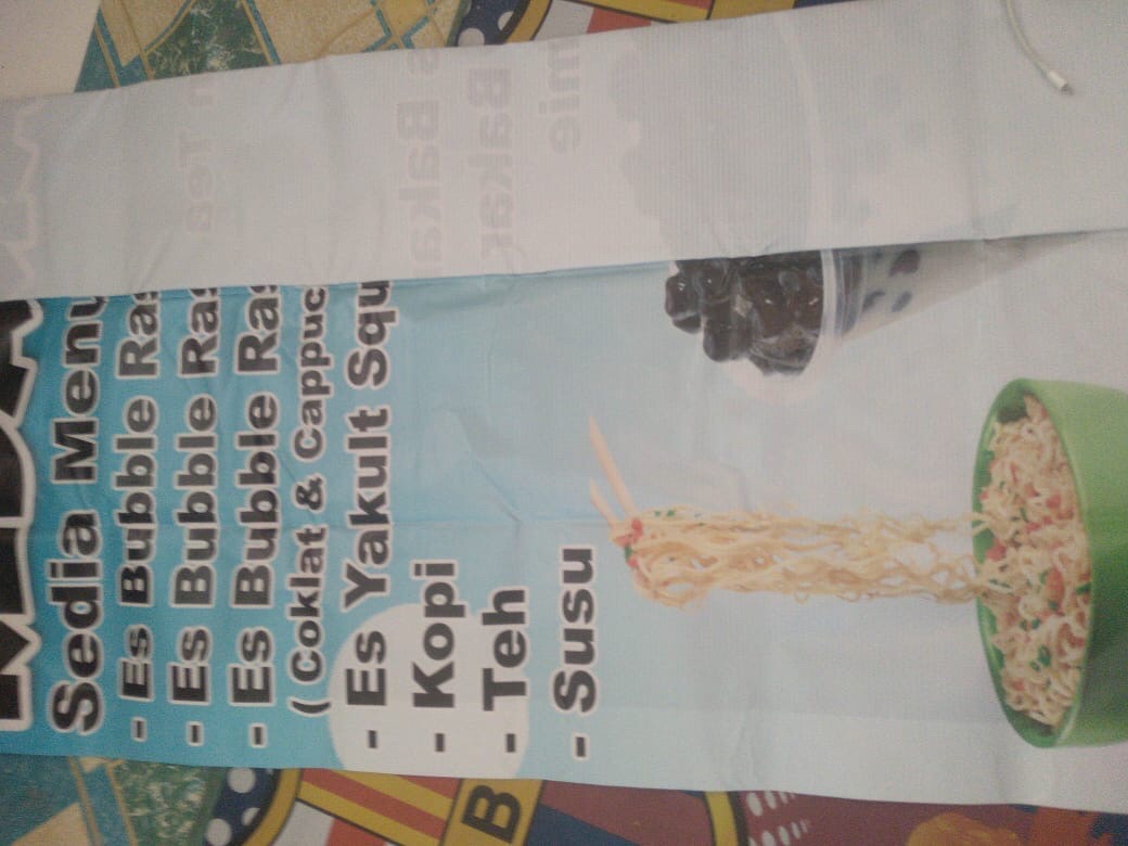 Wall Paper Dinding Dan Cover Gerobak