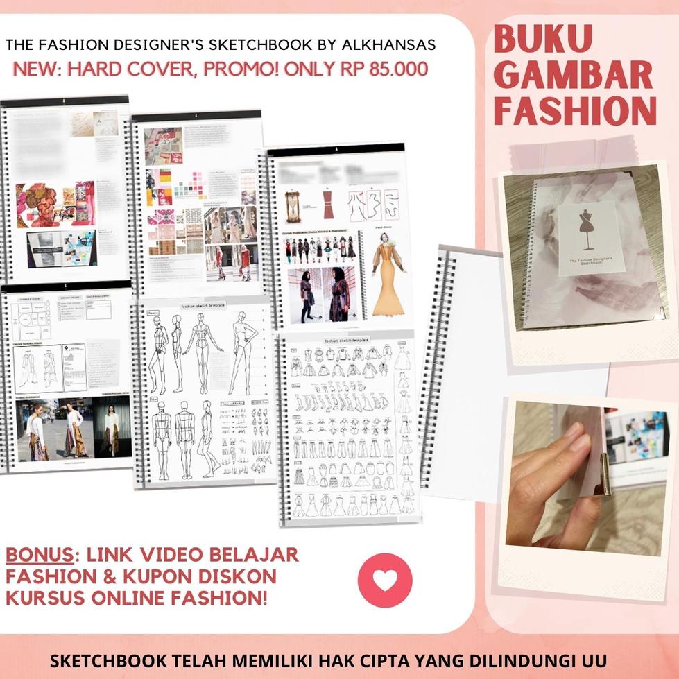 

Discount ||71x$ Alkhansas - Buku Gambar Fashion Designer (Fashion Designer's Sketchbook) Volume 8