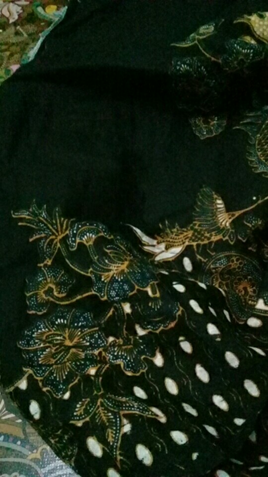 M-l-xl-xxl Batik Tunik Wanita Asj Sa Hrb026 Kenongo Pekalongan Sogan Tulis