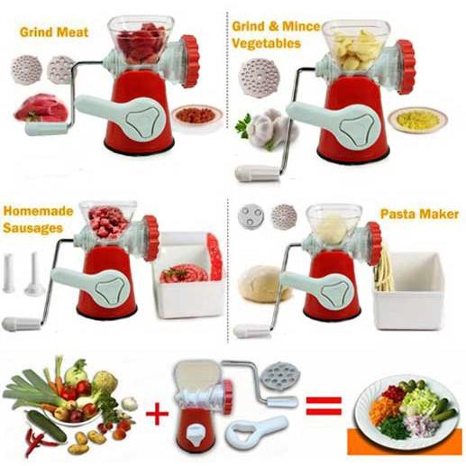 Meat Grinder Plastik Manual free buble / Penggiling daging