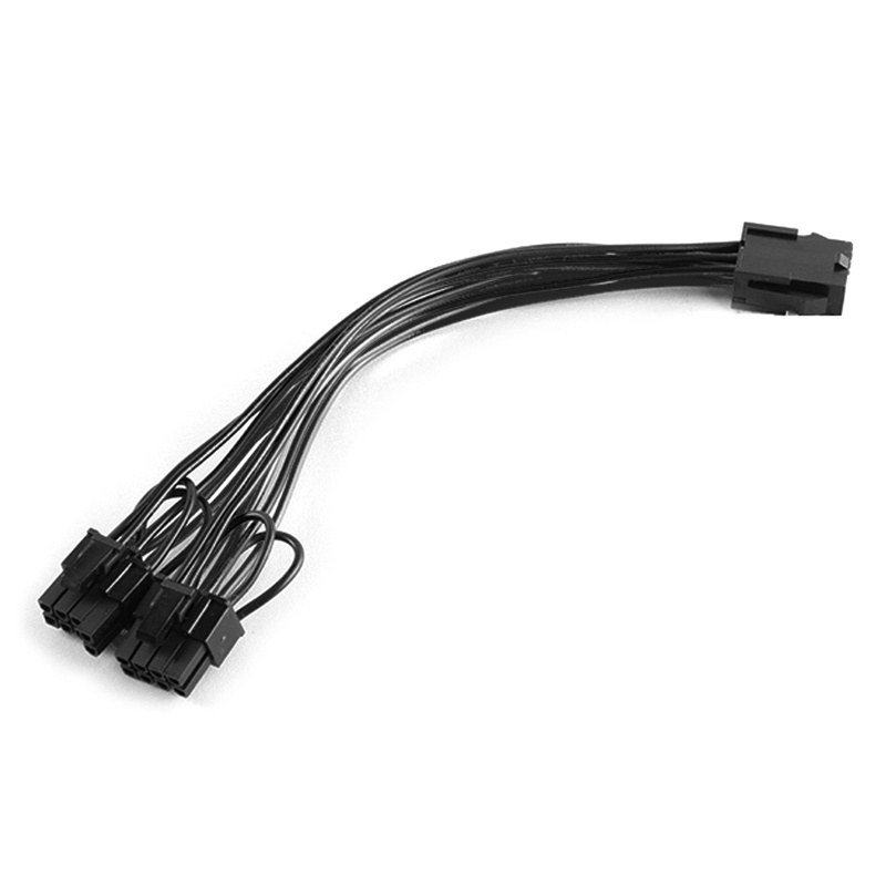 Btsg PCIE 6Pin Female to 8Pin (6+2) Male Graphics Card Power Supply Kabel Adaptor 18cm