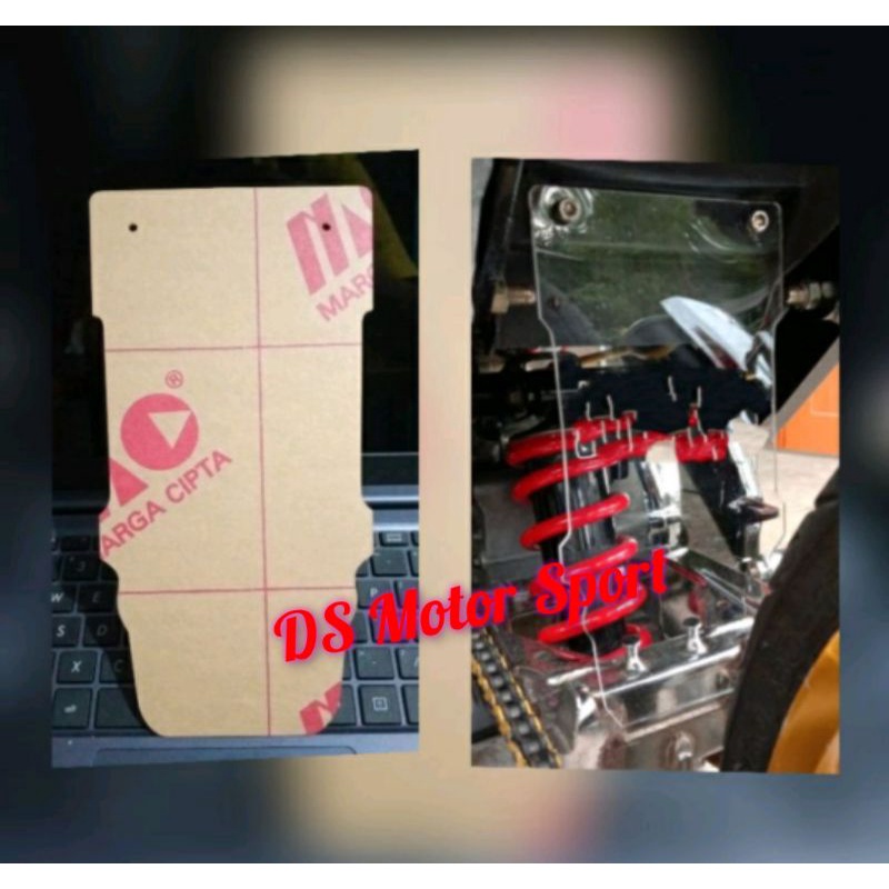 MIKA AKRILIK PELINDUNG SHOCK MONOSHOCK ALL VIXION NEW ADVANCE VIXION OLD VIXION NVL VIXION R