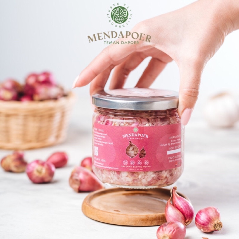 

Baceman Bawang Merah Cincang dalam Minyak | Minced Shallots in Oil Mendapoer