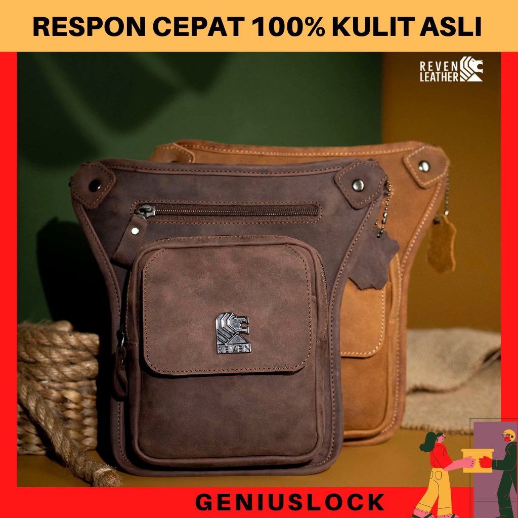 Sling Bag Kulit Tas Selempang Reven Rodeo Slingbag
