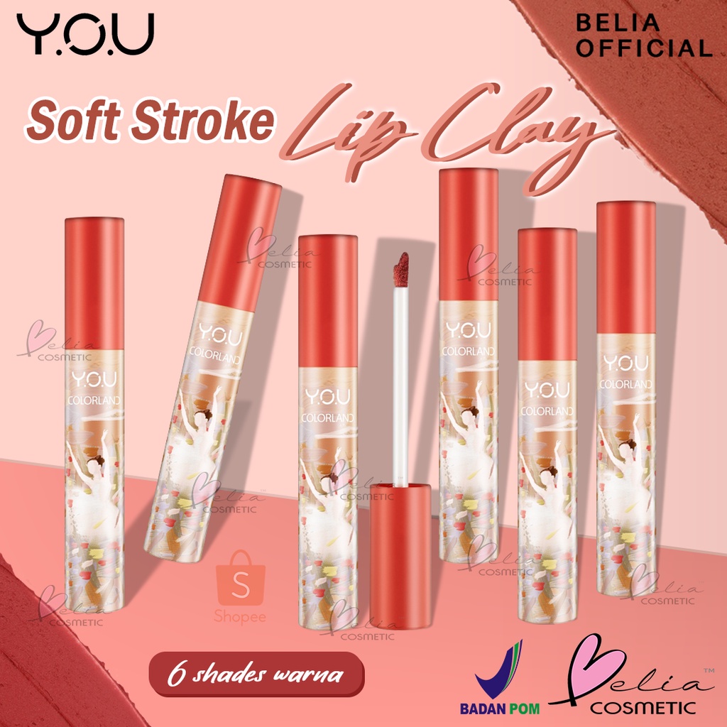 VINLA YOU Colorland Soft Stroke Lip Clay | Lip Cream | lipstick | LipClay | lipcream | Lipstik