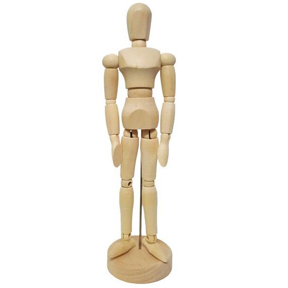 

Best Seller] Manekin Kayu 20Cm (Male) - Wooden Mannequin