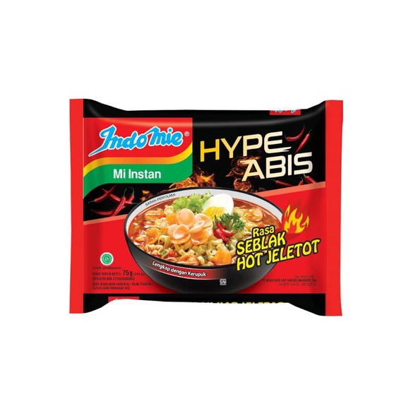 

indomie kuah rasa seblak Hot Jeletot