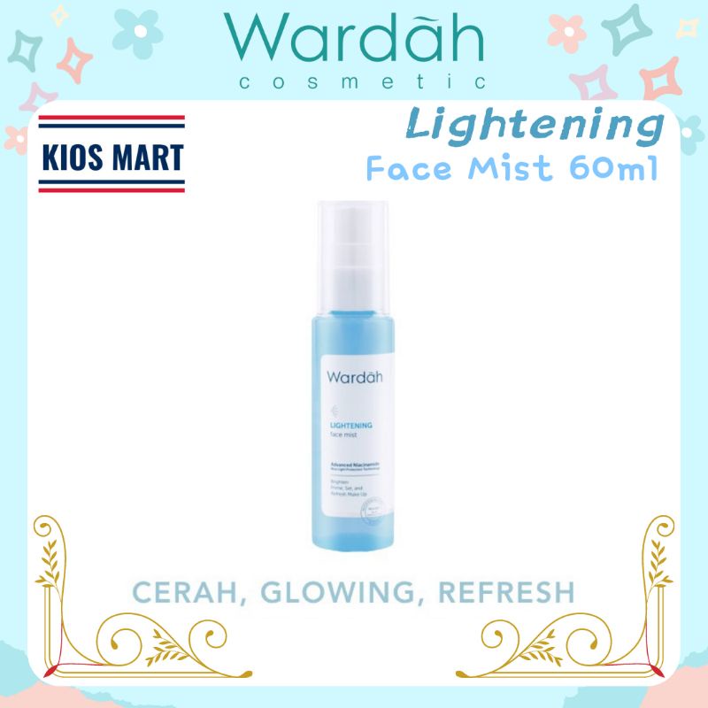 Wardah Lightening Face Mist 60ml | Setting Spray