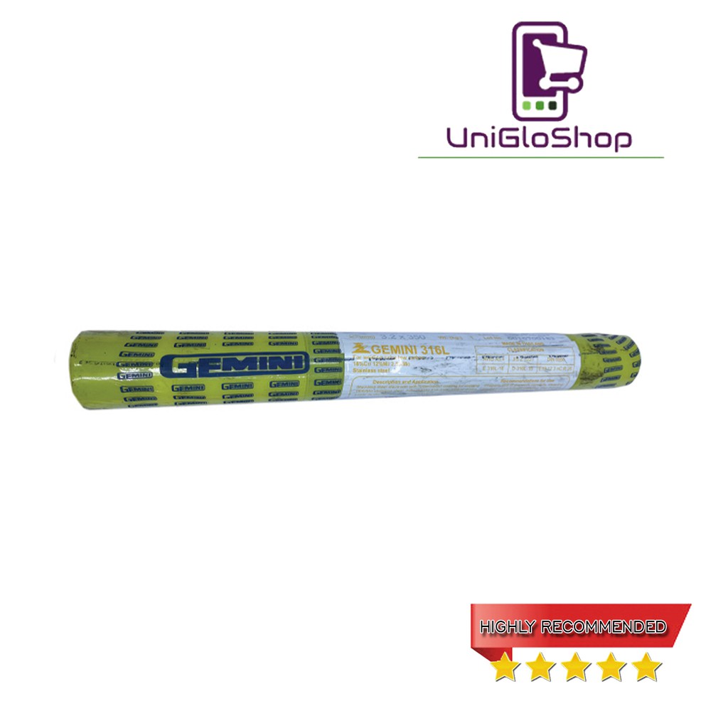KAWAT LAS STAINLESS STEEL 316L GEMINI
