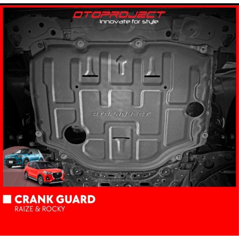 crunk guard penutup bawah mesin raize dan rocky