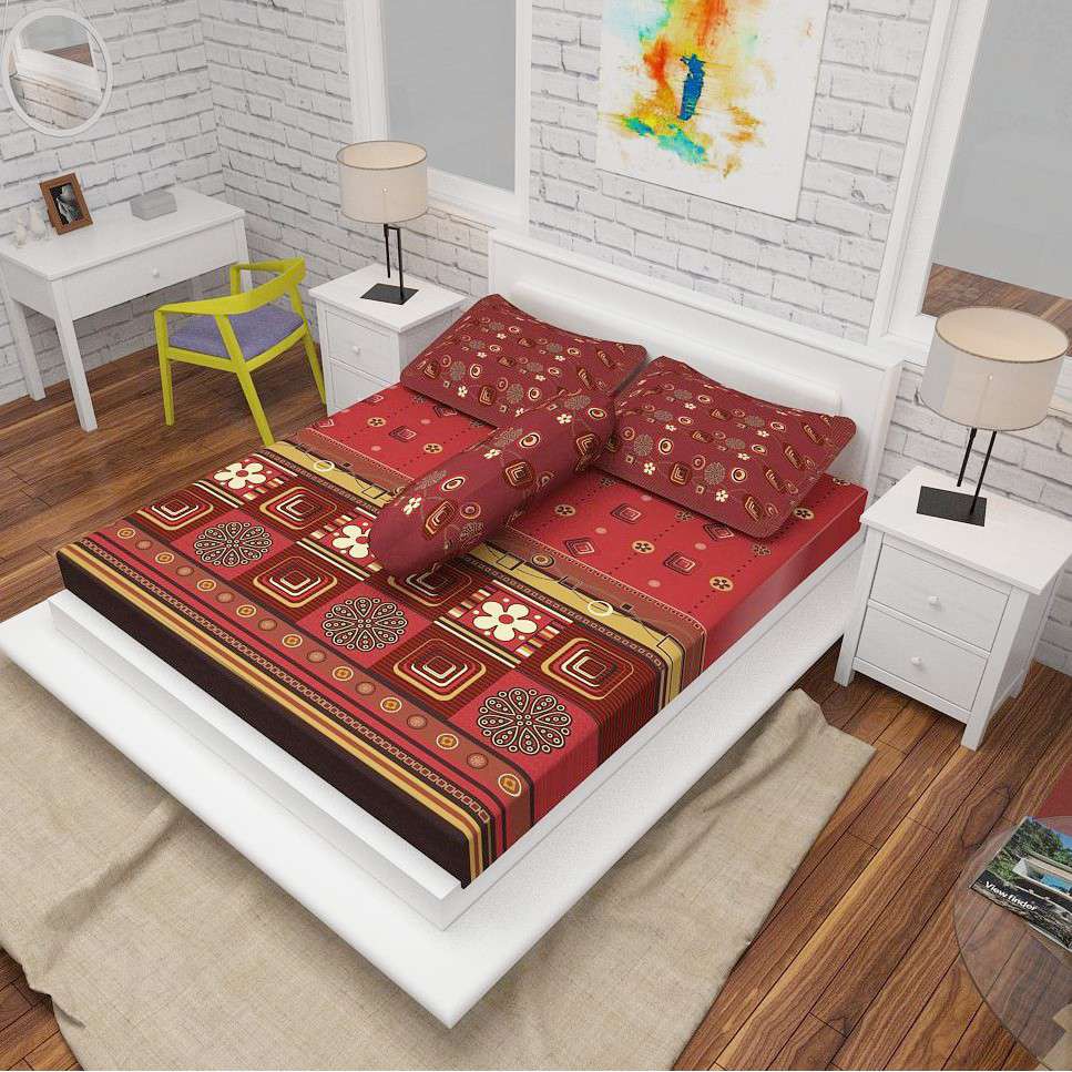 Sprei king endless love 180x200 Mozaic