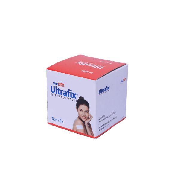 Plester Luka Ultrafix Non Woven 5 x 5 cm onemed