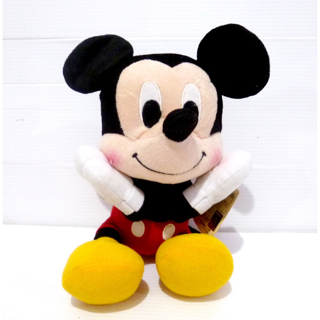 Jual Boneka Mickey Mouse Original Disney Sega Japan Blushing Mickey ...