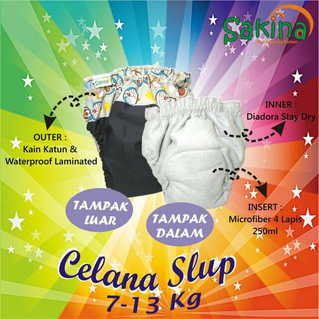 Murah Clodi nadnad slup by sakina slup / clodi murah Elegan